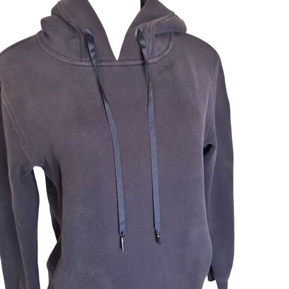 Lululemon navy blue Pullover hooded sweatshirt size 2 - Picture 6 of 9